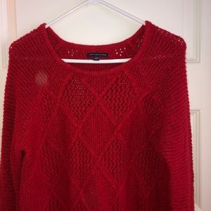 Red American Eagle Sweater
